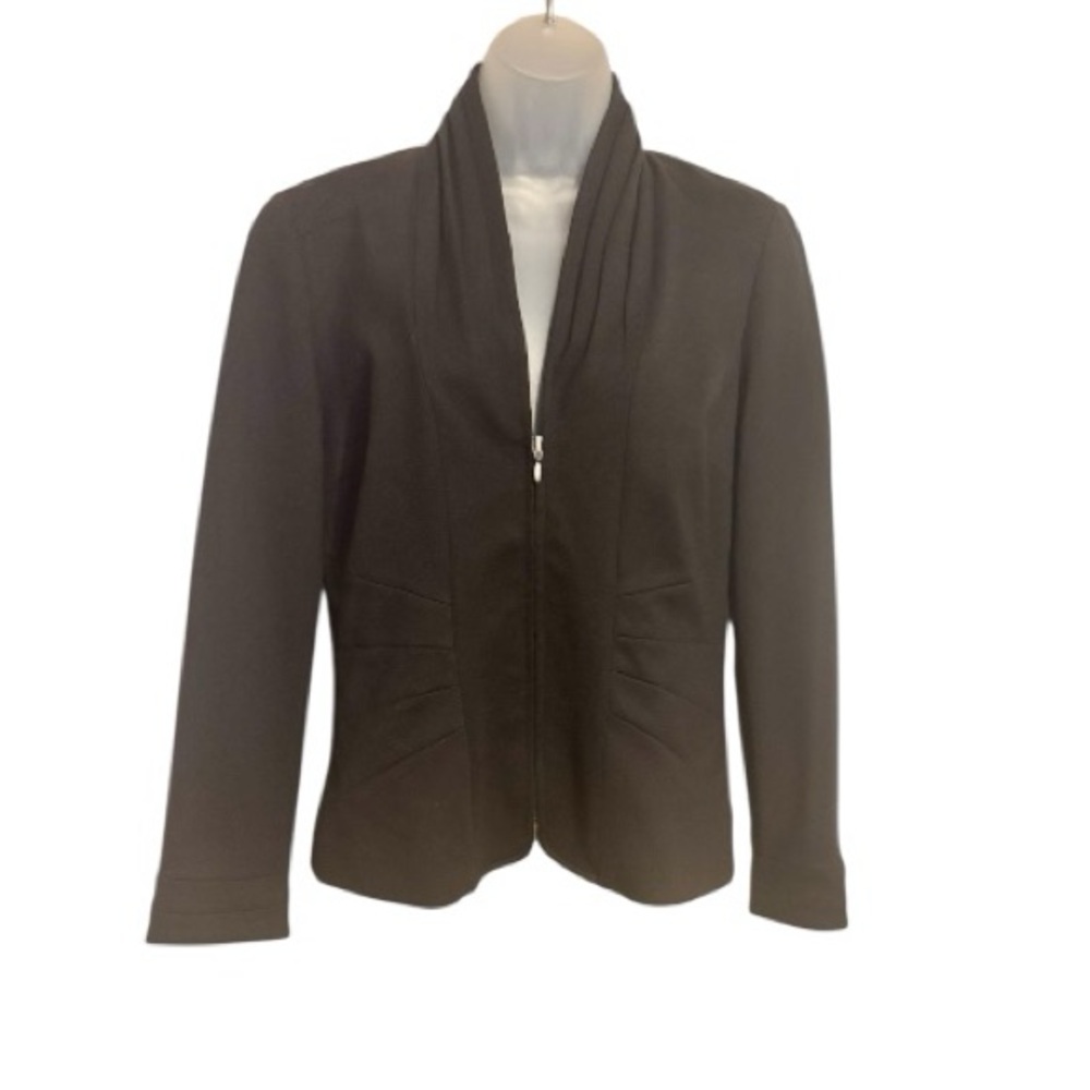 Coldwater Creek Black Jacket Size: 6 #U